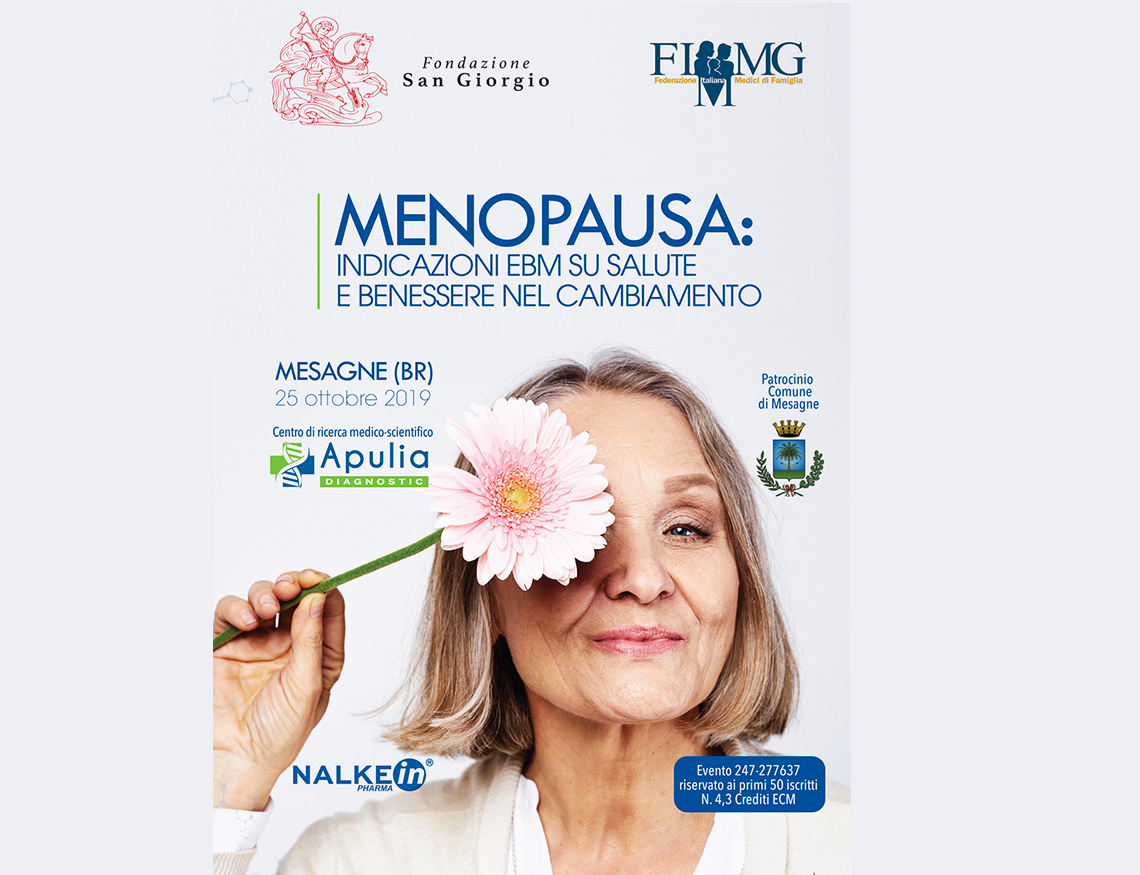 “Menopausa: indicazioni EBM su salute e benessere nel cambiamento”