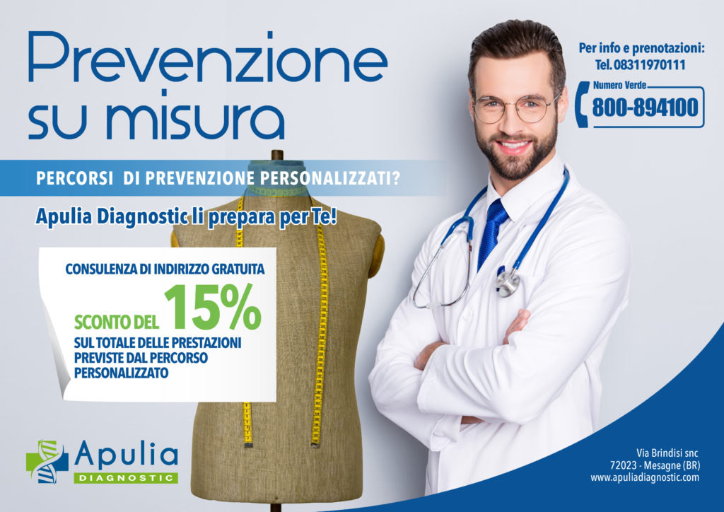 Prevenzione su misura da Apulia Diagnostic