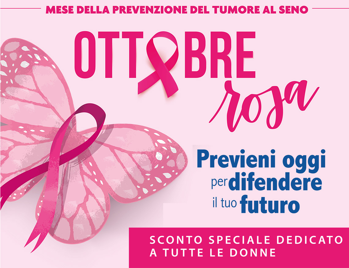 Ottobre Rosa • Mese della prevenzione del tumore al seno