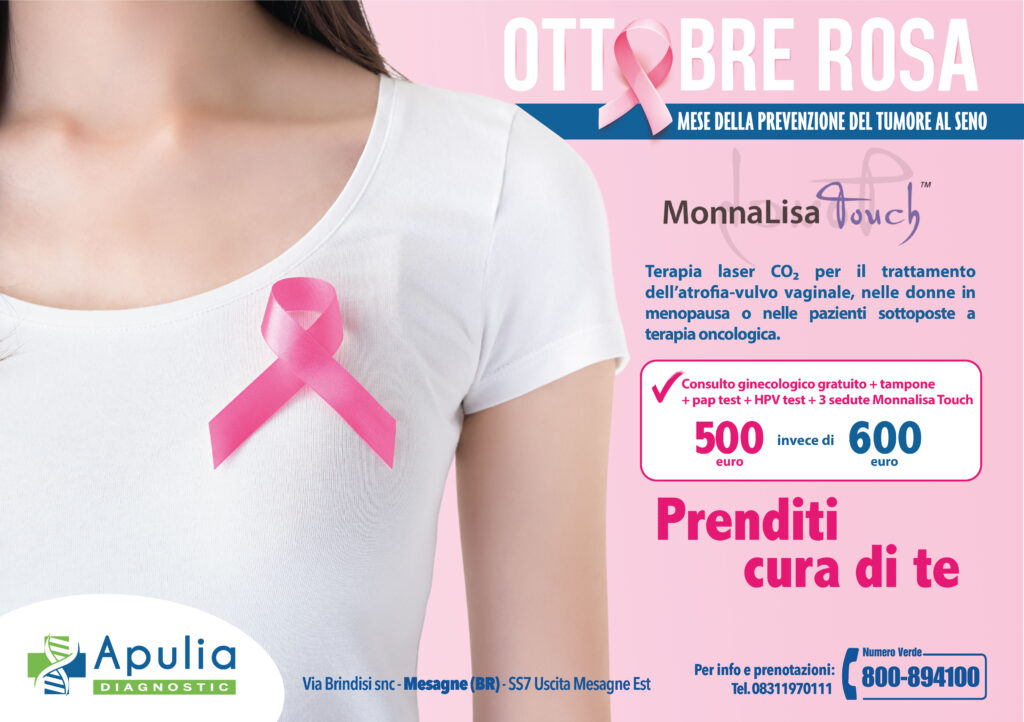 Ottobre Rosa • Mese della prevenzione del tumore al seno