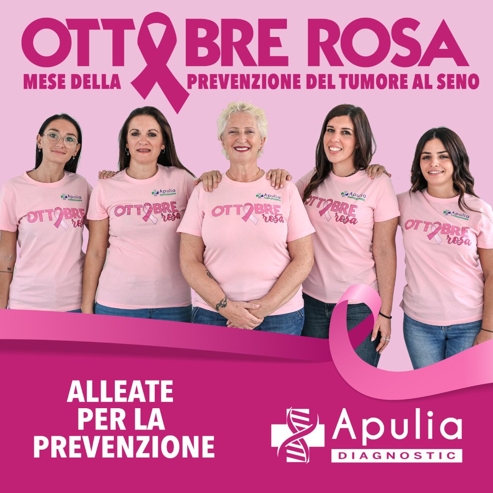 prevenzione tumore al seno ottobre rosa apulia diagnostic