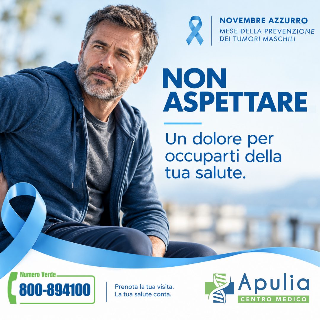 Novembre Azzurro – Un dolore per occuparti della tua salute